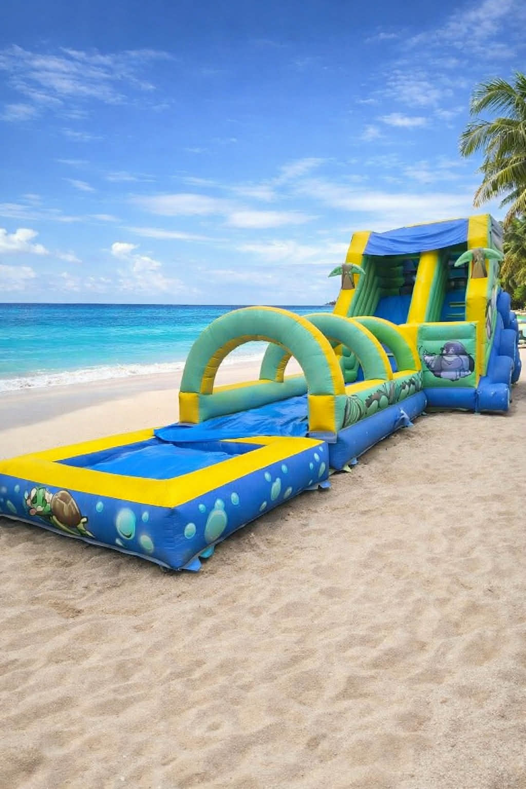 toboggan aqua OCCASION